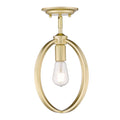 Colson Semi-Flush Mount Ceiling Light by Golden
