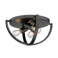 Colson Outdoor (Damp) Flush Mount Ceiling Light by Golden