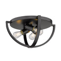 Colson Outdoor (Damp) Flush Mount Light by Golden