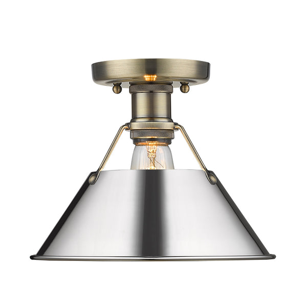Orwell Outdoor (Damp) Flush Mount Light by Golden
