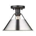 Orwell Outdoor (Damp) Flush Mount Light by Golden