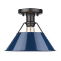 Orwell Outdoor (Damp) Flush Mount Light by Golden