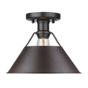 Orwell Outdoor (Damp) Flush Mount Light by Golden