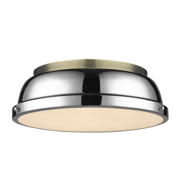 Duncan Outdoor (Damp) Flush Mount Light by Golden