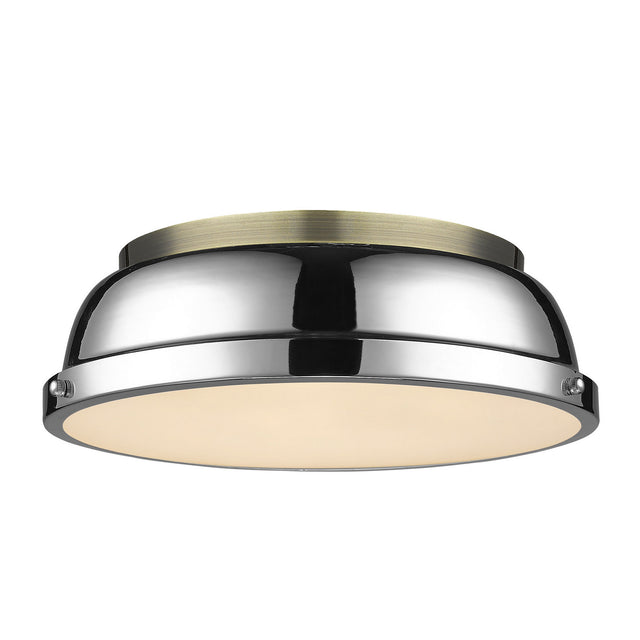 Duncan Outdoor (Damp) Flush Mount Light by Golden