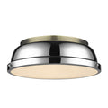 Duncan Outdoor (Damp) Flush Mount Ceiling Light by Golden