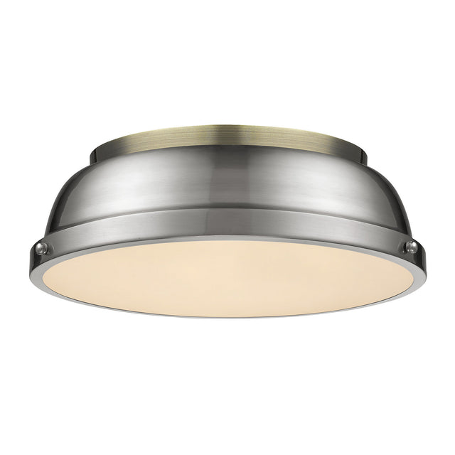 Duncan Outdoor (Damp) Flush Mount Light by Golden