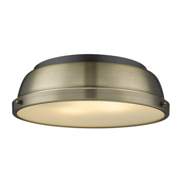 Duncan Outdoor (Damp) Flush Mount Light by Golden