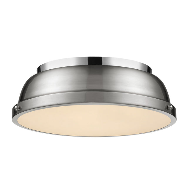 Duncan Outdoor (Damp) Flush Mount Light by Golden