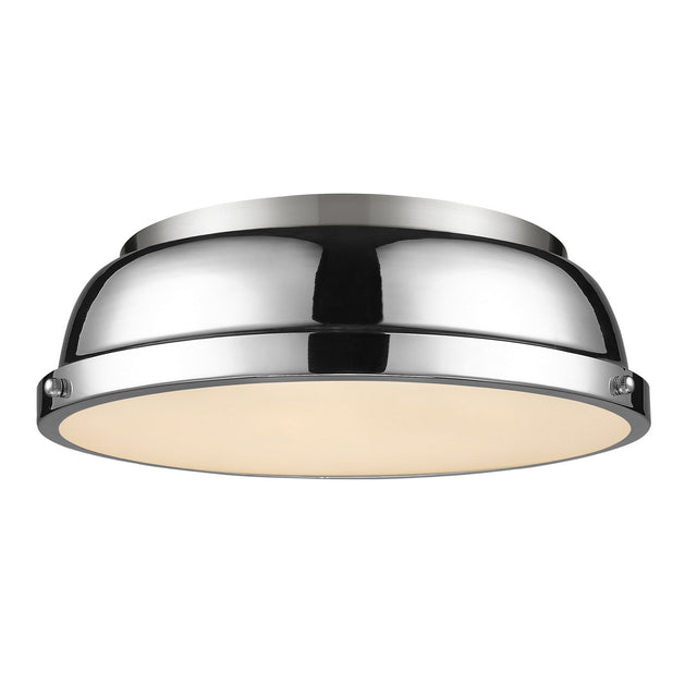 Duncan Outdoor (Damp) Flush Mount Light by Golden