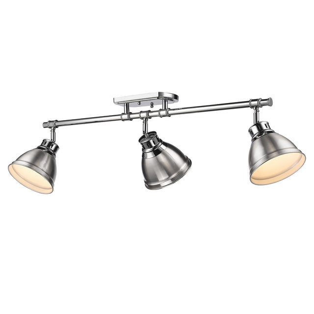 Duncan Outdoor (Damp) Semi-Flush Mount Ceiling Light by Golden