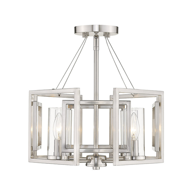 Marco Semi Flush Mount Light by Golden