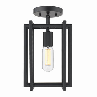 Tribeca Outdoor (Damp) Semi Flush Mount Light by Golden