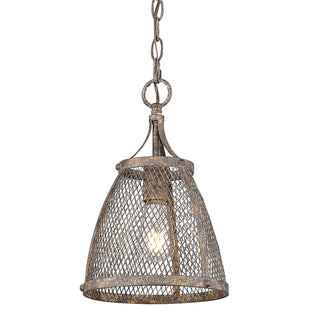 Calgary Outdoor (Damp) Mini Pendant by Golden