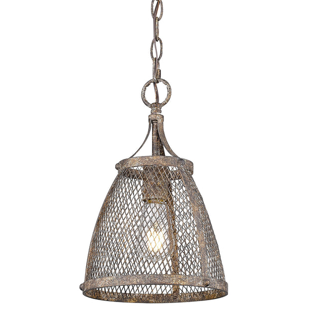 Calgary Outdoor (Damp) Mini Pendant by Golden
