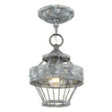 Ferris Outdoor (Damp) Semi Flush Mount Light by Golden