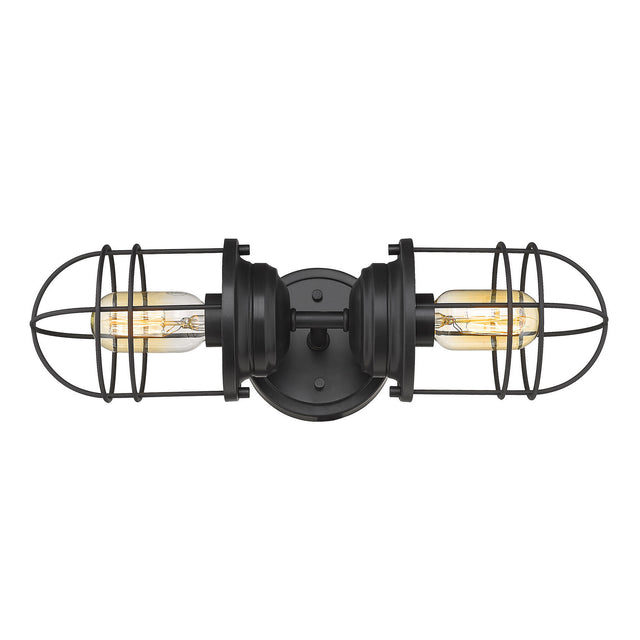 Seaport Outdoor (Damp) Sconce by Golden