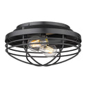 Seaport Outdoor (Damp) Flush Mount Light by Golden