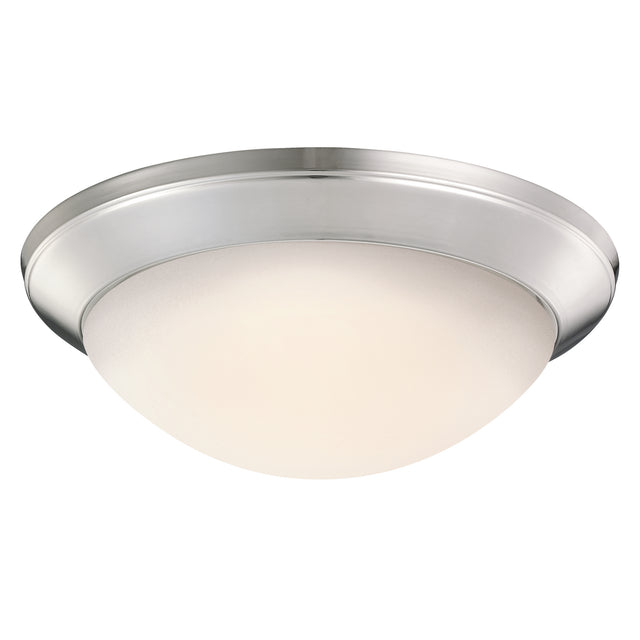 Ceiling Space Outdoor (Damp) Flush Mount Ceiling Light by Kichler
