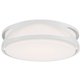 Buy white-with-acrylic-lens-glass Lucia Outdoor (Damp) Flush Mount Ceiling Light by Access