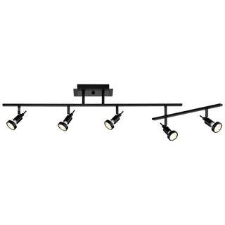 Buy black-and-black-shade Viper Semi-Flush Mount Rail Mounted Ceiling Light by Access