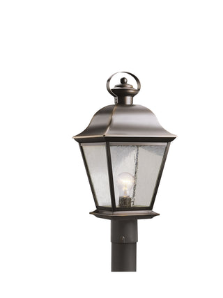 Buy olde-bronze Mount Vernon Outdoor (Wet) Post Lantern by Kichler