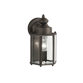 Buy olde-bronze-with-clear-beveled-glass-and-clear-shade Outdoor (Wet) Wall Lantern by Kichler