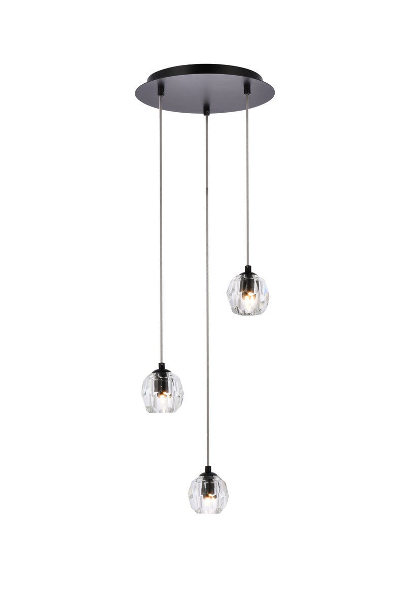 Elegant Lighting-3505D12BK|MAIN