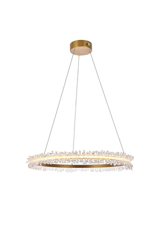 Buy gold Laurel Pendant by Elegant Lighting