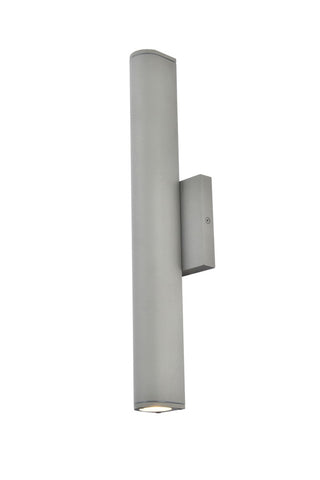 Buy silver Raine Outdoor (Wet) Wall Lantern by Elegant Lighting