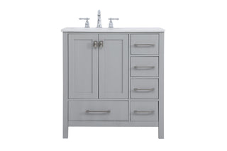 Buy gray Irene Vanity by Elegant Lighting