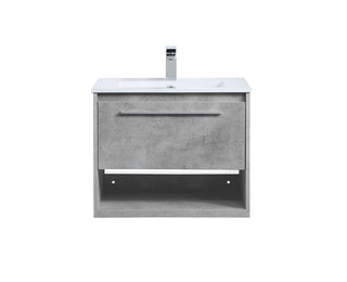 Buy concrete-grey Kasper Vanity by Elegant Lighting