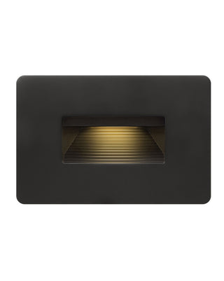Buy satin-black Luna Outdoor (Wet) Step and Wall Light by Hinkley