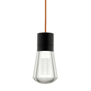 Buy black-with-copper-glass-and-clear-shade Alva Outdoor (Damp) Pendant by Visual Comfort Modern