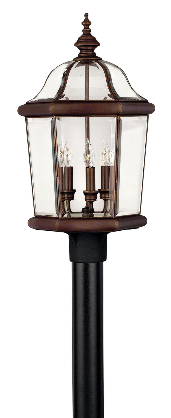 Augusta Outdoor (Wet) Post Lantern by Hinkley