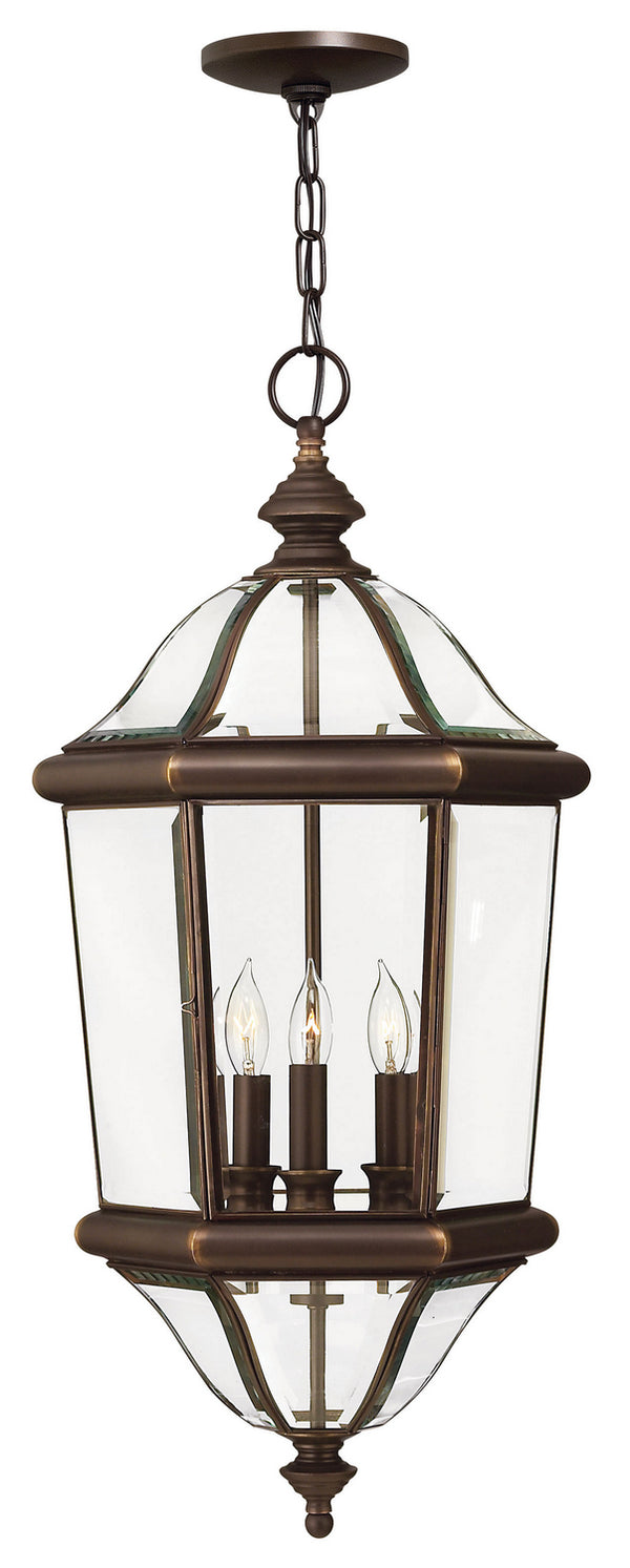 Augusta Outdoor (Damp) Hanging Lantern by Hinkley