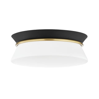 Cath Outdoor (Damp) Flush Mount Ceiling Light by Mitzi