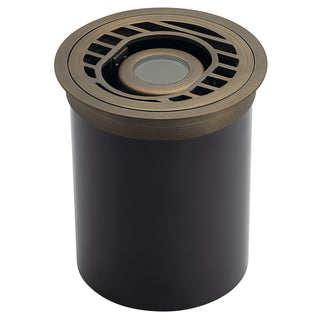 Led Retrofit Centennial Brass Outdoor (Wet) Well Light by Kichler