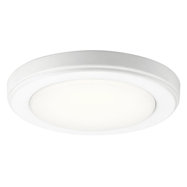 Zeo Outdoor (Wet) Flush Mount Ceiling Light by Kichler