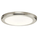 Zeo Outdoor (Damp) Flush Mount Ceiling Light by Kichler