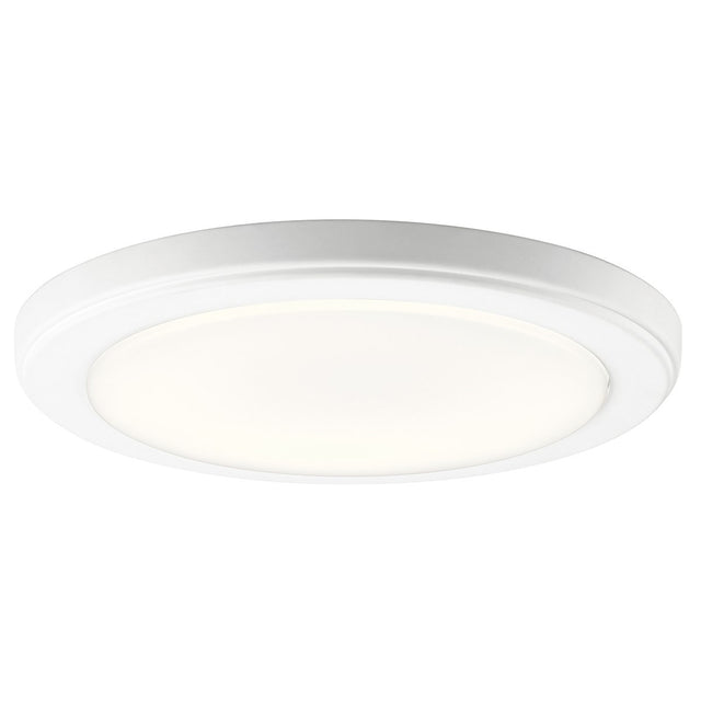 Zeo Outdoor (Damp) Flush Mount Ceiling Light by Kichler