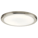 Zeo Outdoor (Damp) Flush Mount Ceiling Light by Kichler