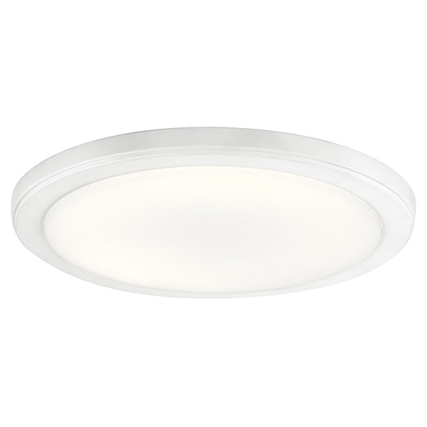 Zeo Outdoor (Damp) Flush Mount Ceiling Light by Kichler