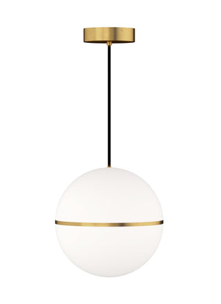 Buy natural-brass Hanea Outdoor (Damp) Pendant by Visual Comfort Modern