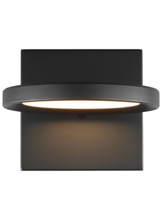 Buy matte-black-with-aluminum-glass-and-metal-shade Spectica Outdoor (Damp) Sconce by Visual Comfort Modern