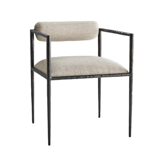 Buy pewter Barbana Chair by Arteriors