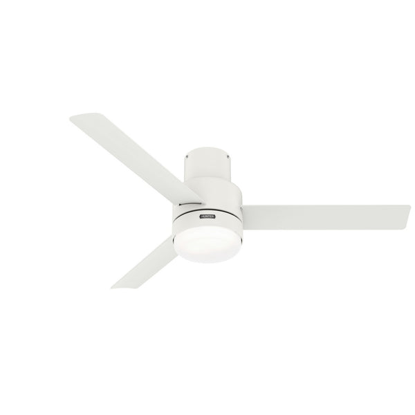 Gilmour Outdoor (Damp) Hugger Ceiling Fan with Light by Hunter