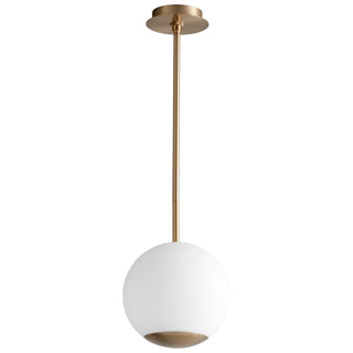 Buy aged-brass Terra Outdoor (Damp) Pendant by Oxygen