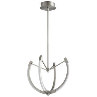 Buy satin-nickel Utopia Outdoor (Damp) Ceiling Mount Light by Oxygen