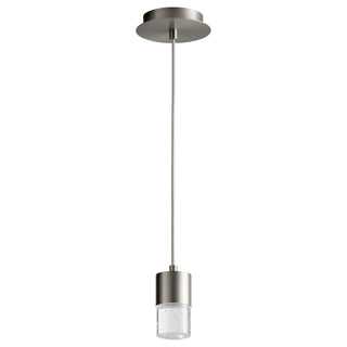 Buy satin-nickel-satin-nickel Spirit Outdoor (Damp) Pendant by Oxygen